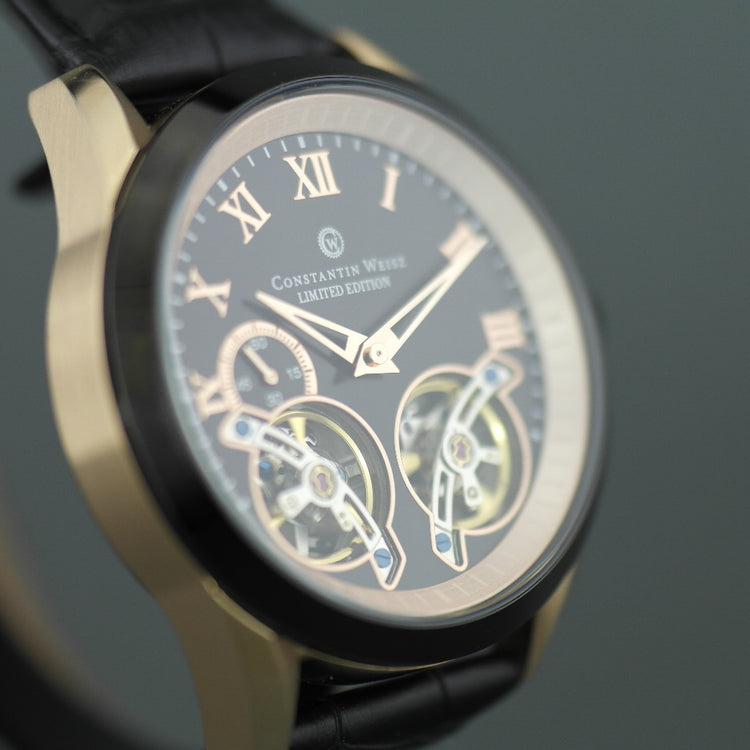 Constantin Weisz Limited Edition Gents automatic dual balance wheel wrist watch