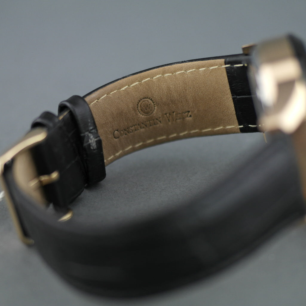 Constantin Weisz Limited Edition Herren-Armbanduhr mit automatischer Doppelunruh 