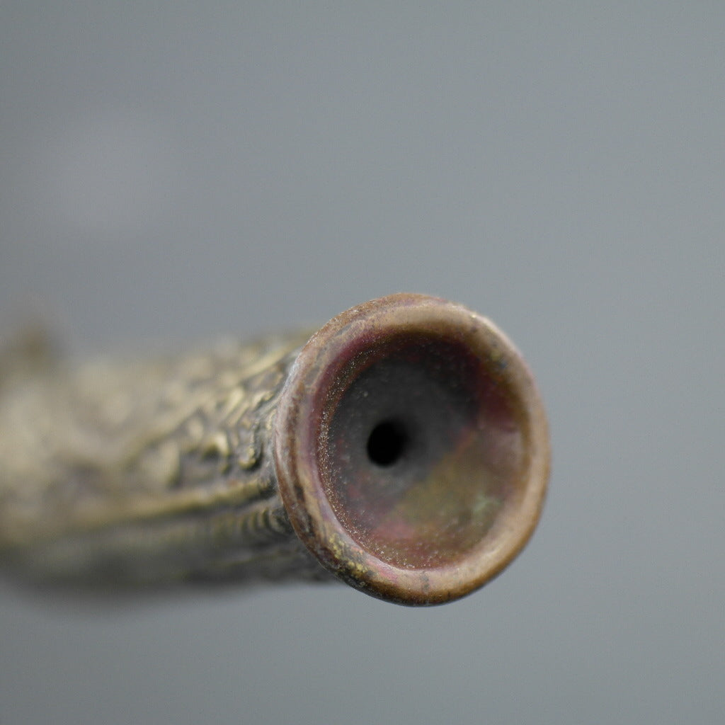 China ritual dragon horn ancient style wall decor