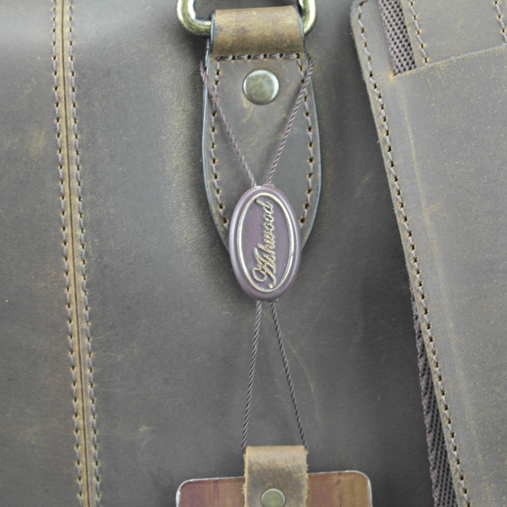 Ashwood Echtleder Holiday Business Sport Große Reisetasche Schlammfarbe