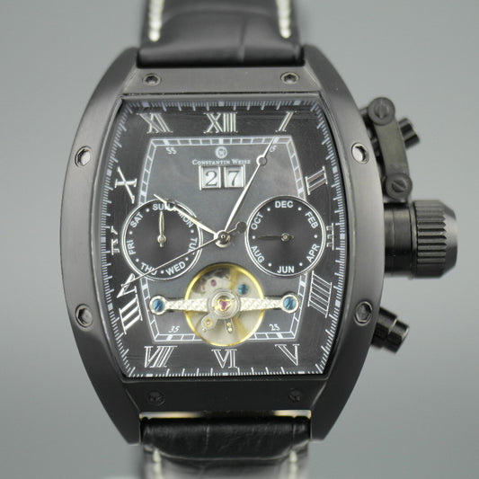 Constantin Weisz Automatic open heart wrist watch with Nacre MOP dial