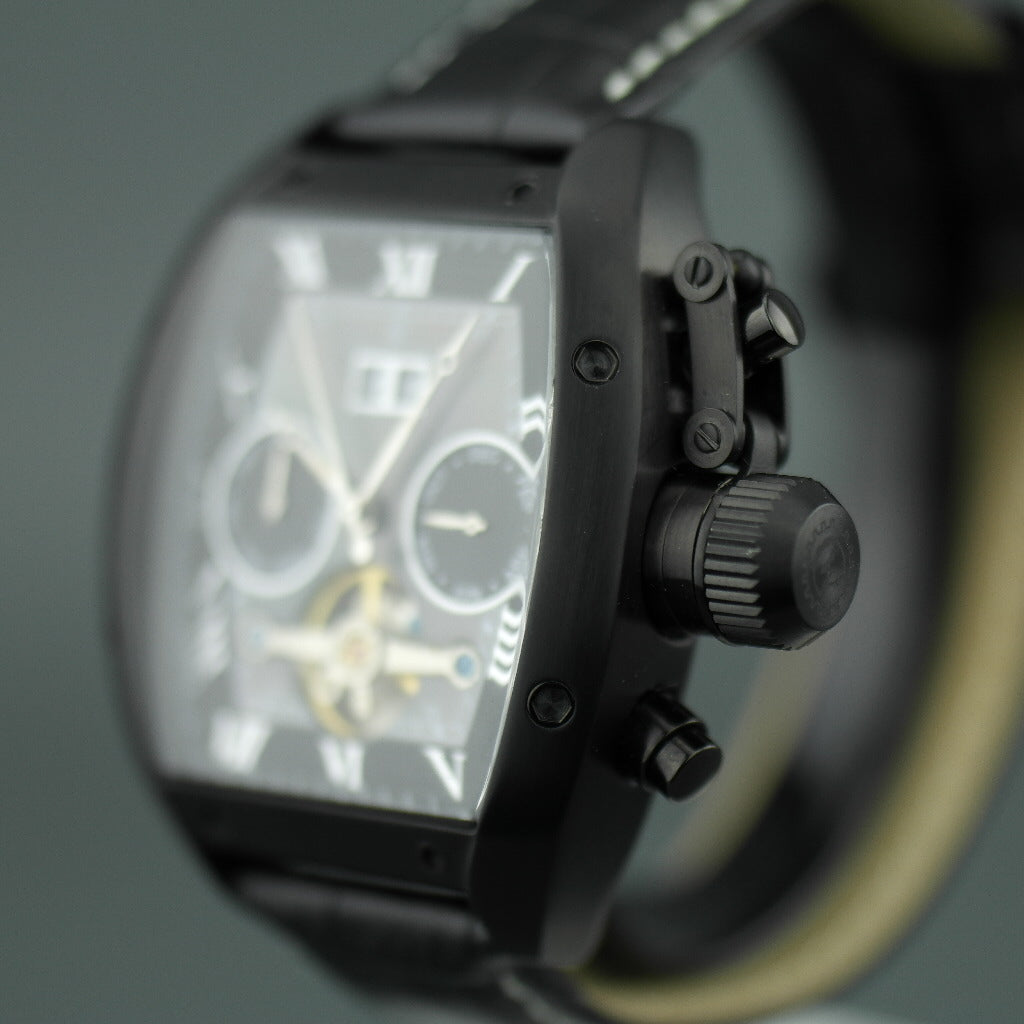 Constantin Weisz Automatic open heart wrist watch with Nacre MOP dial