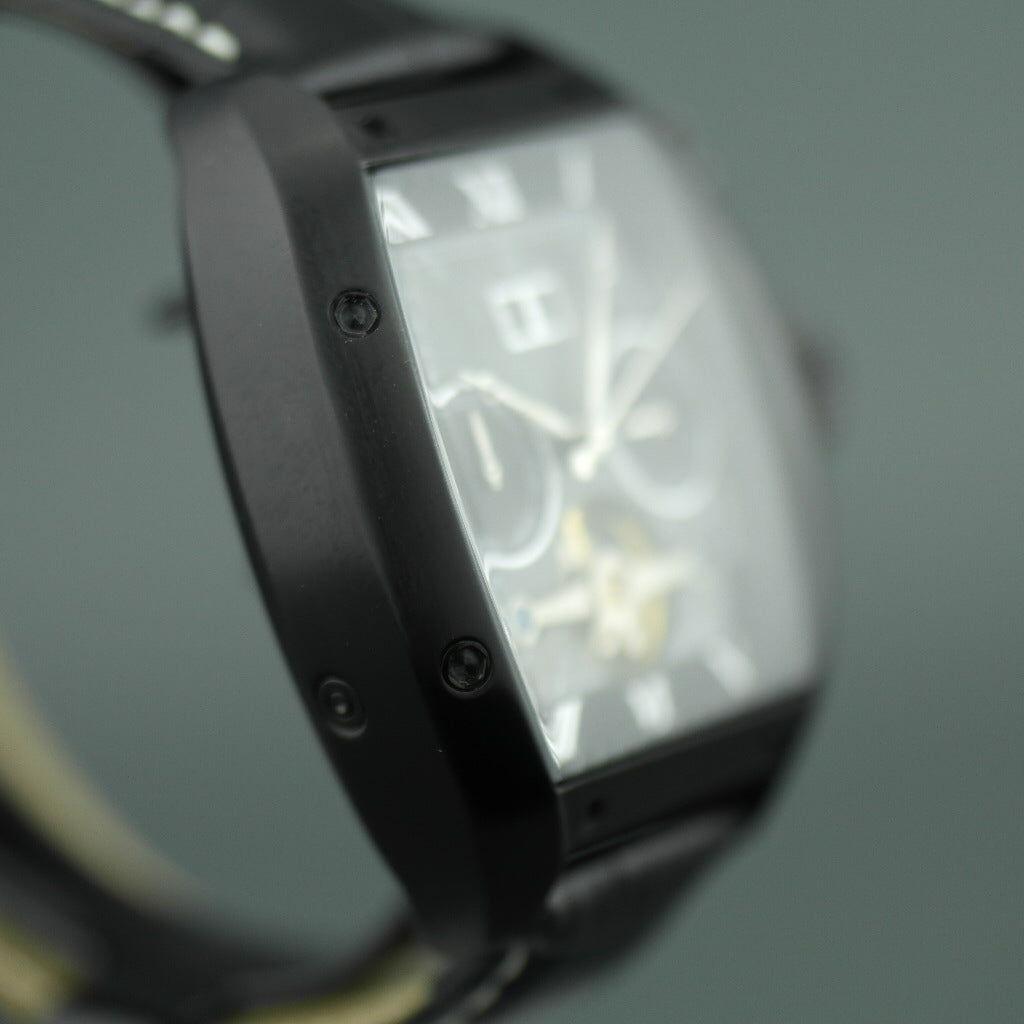 Constantin Weisz Automatische Armbanduhr mit offenem Herzen und Perlmutt-MOP-Zifferblatt