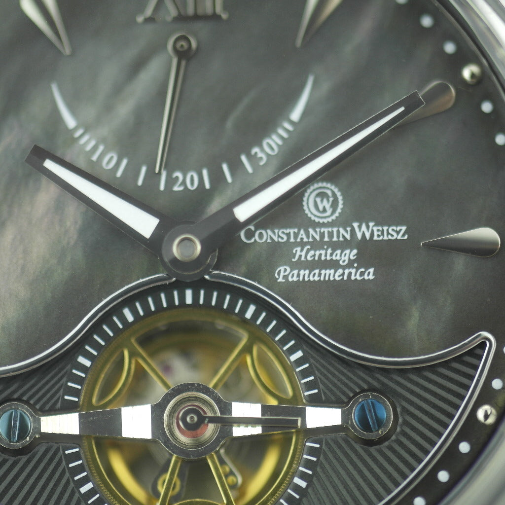 Constantin Weisz Heritage Panamerica Automatik-Armbanduhr mit 40 Steinen
