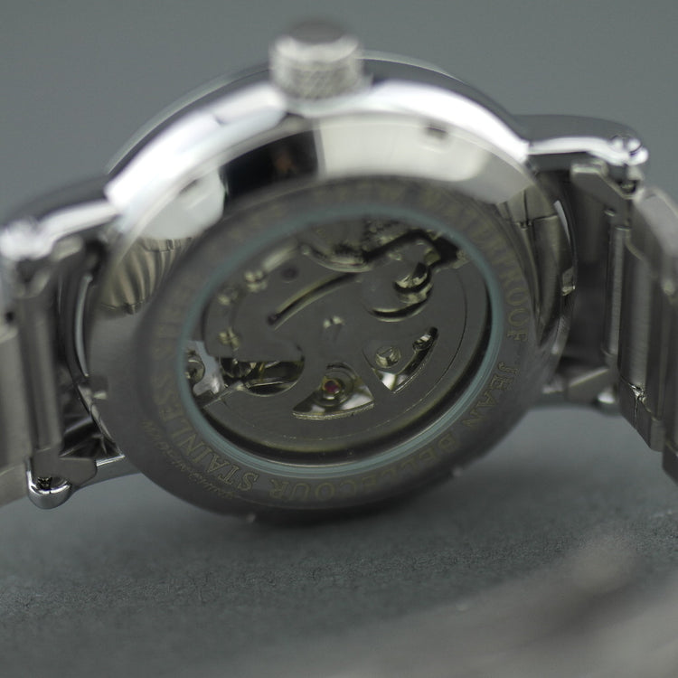 Jean Bellecour Automatic Skeleton Edition wrist watch stainless steel bracelet