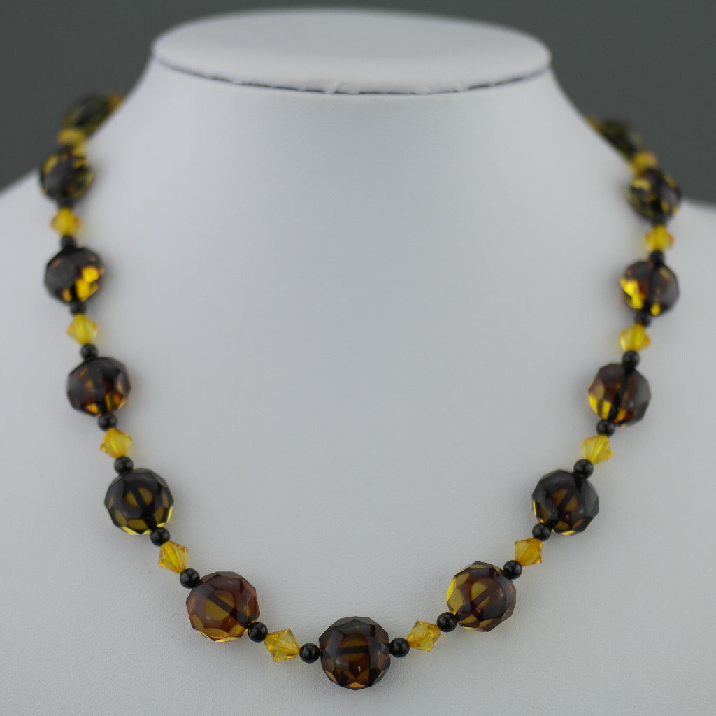 Spectacular German Baltic sea Natural Amber beads necklace