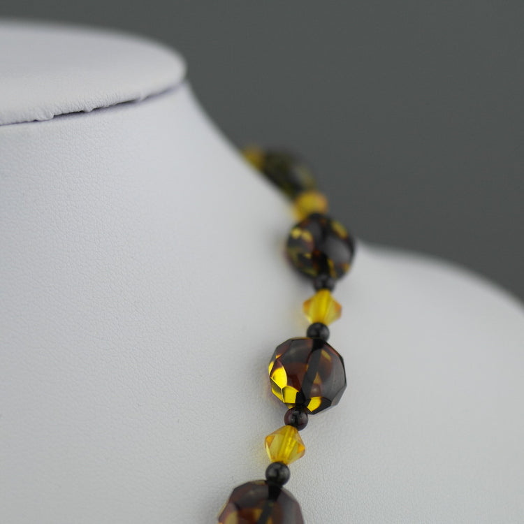 Spectacular German Baltic sea Natural Amber beads necklace