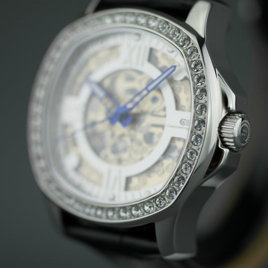 Constantin Weisz Skeleton Edition Reloj de pulsera automático con 45 cristales