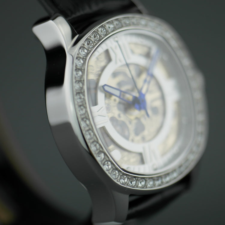 Constantin Weisz Skeleton Edition Reloj de pulsera automático con 45 cristales