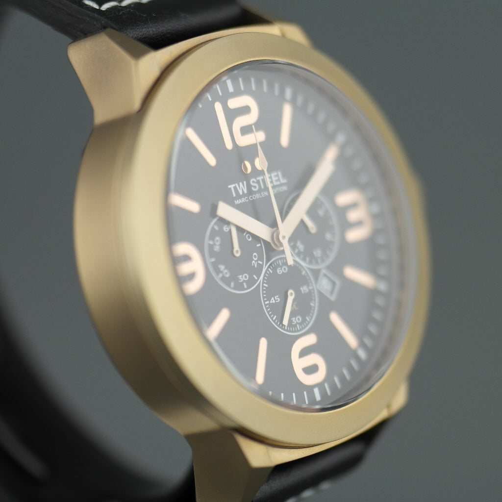 TW Steel Marc Coblen Edition Chronograph Mens watch with strap