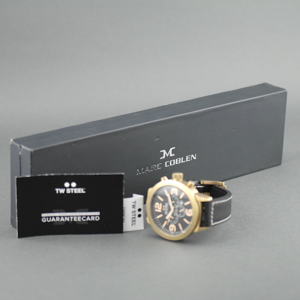 TW Steel Marc Coblen Edition Chronograph Mens watch with strap