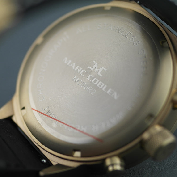 TW Steel Marc Coblen Edition Reloj cronógrafo para hombre con correa