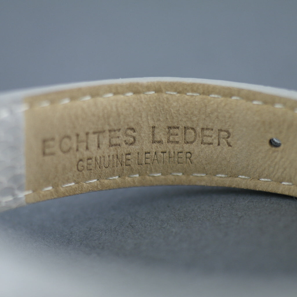 Constantin Weisz Diamonds edition mechanical wrist watch with snake leather strap