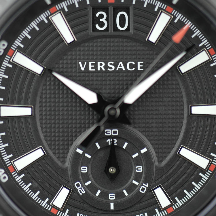 VERSACE V-Race Tachymeter wristwatch with bracelet