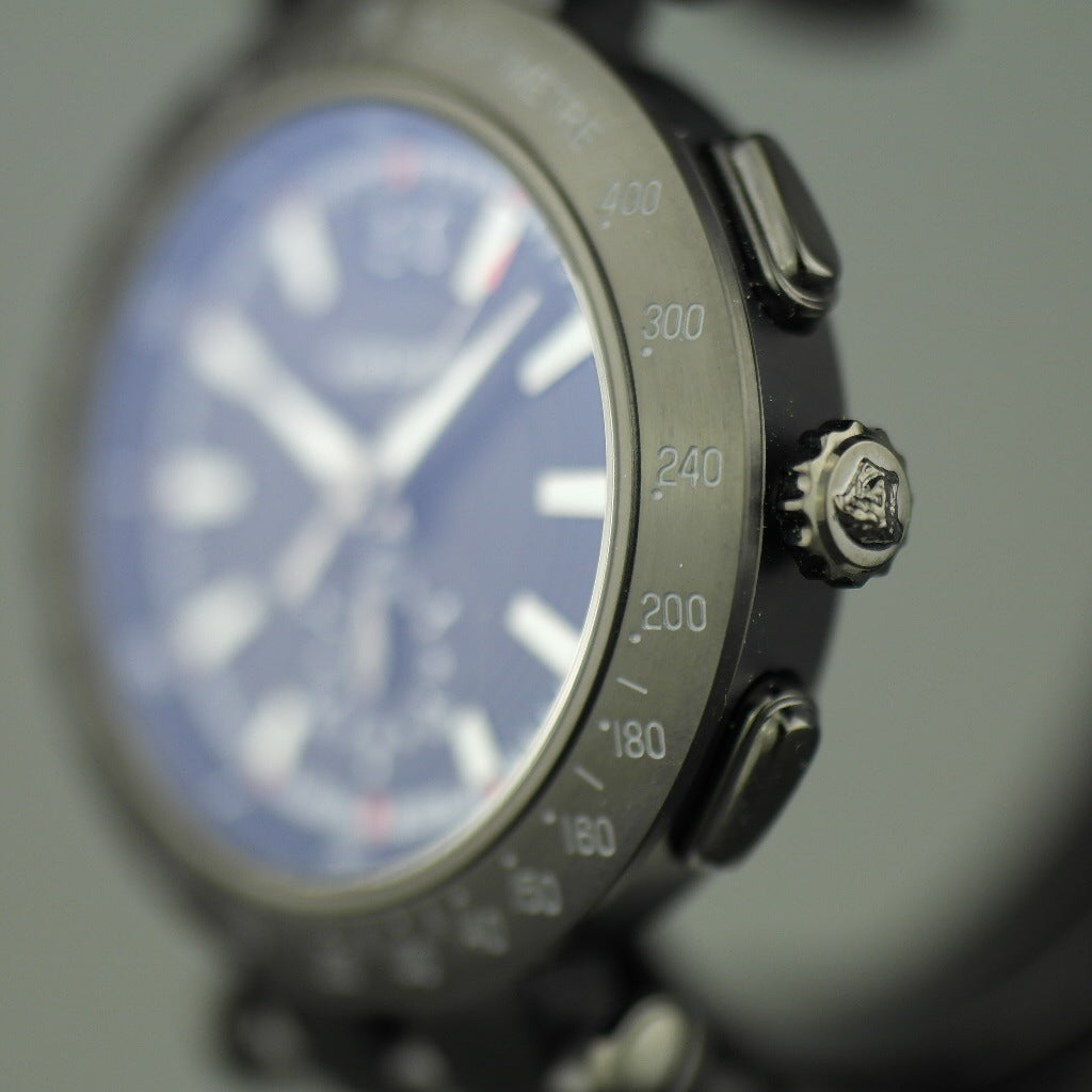 VERSACE V-Race Tachymeter-Armbanduhr mit Armband