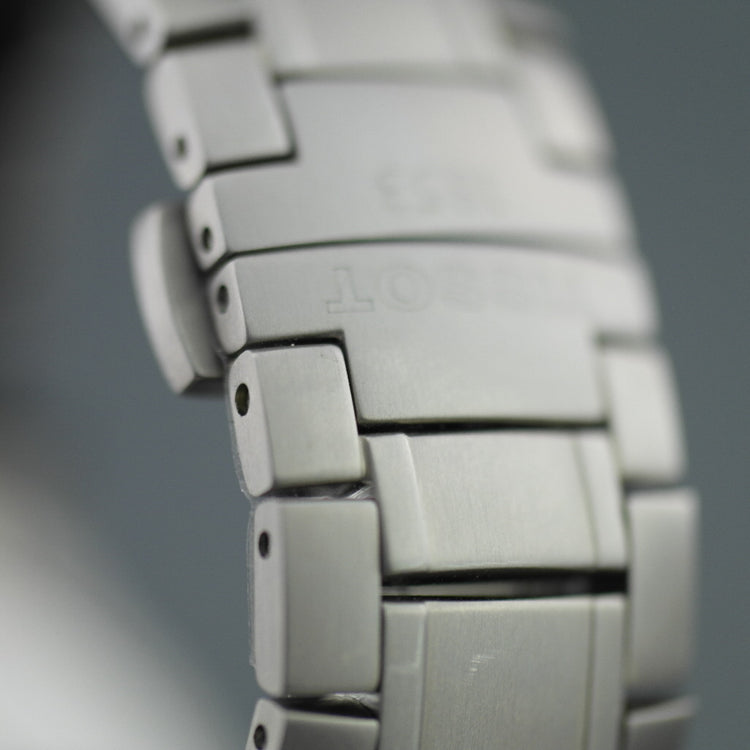 Tissot Titanium GMT Sport Collection Herren-Armbanduhr mit anthrazitfarbenem Zifferblatt