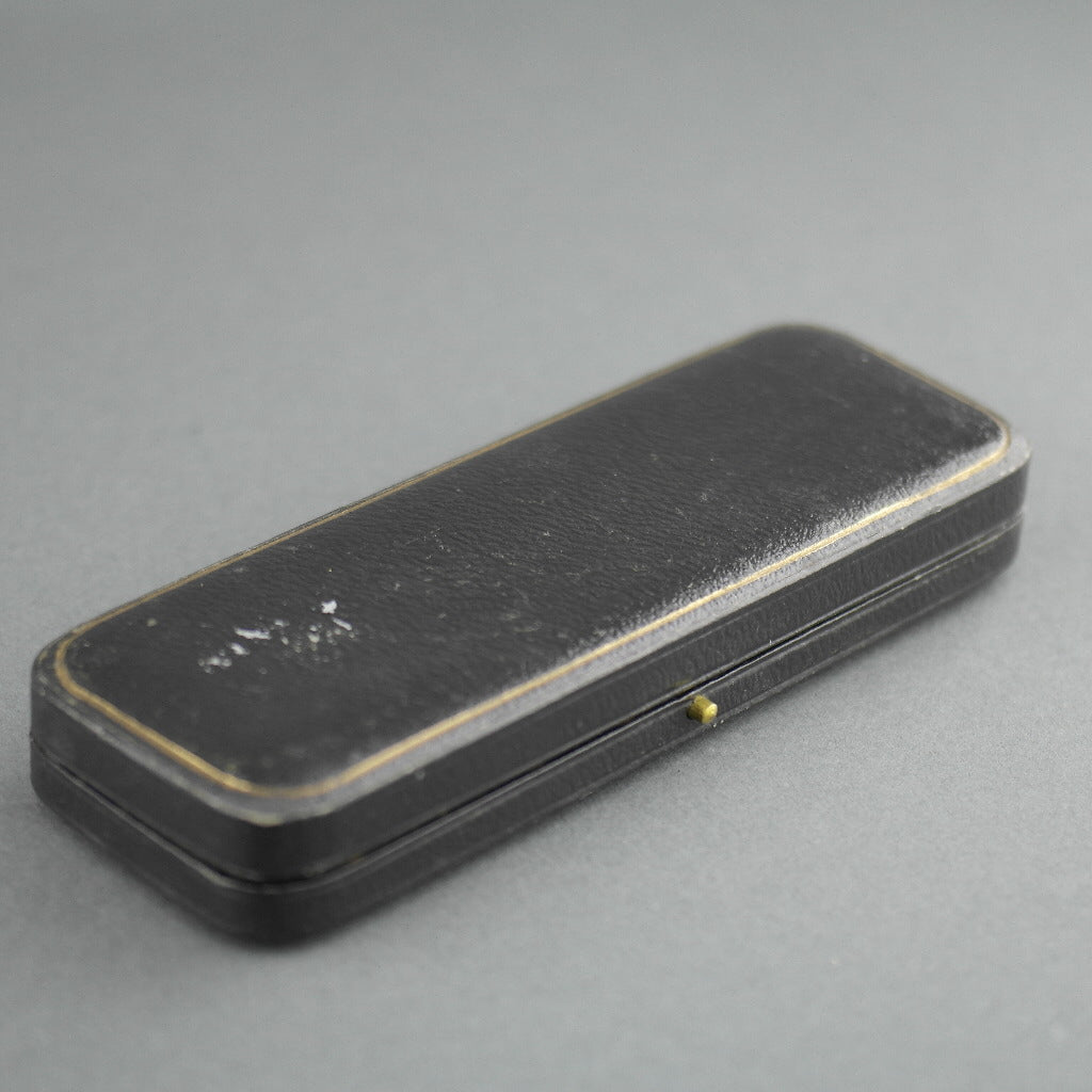 Caja antigua para cuchara Imperio Británico B. Barnett Ltd Londres