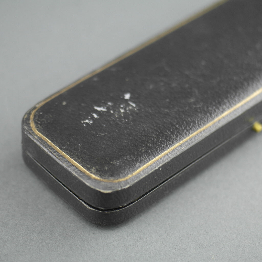 Caja antigua para cuchara Imperio Británico B. Barnett Ltd Londres