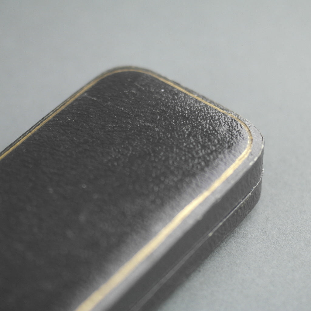 Caja antigua para cuchara Imperio Británico B. Barnett Ltd Londres