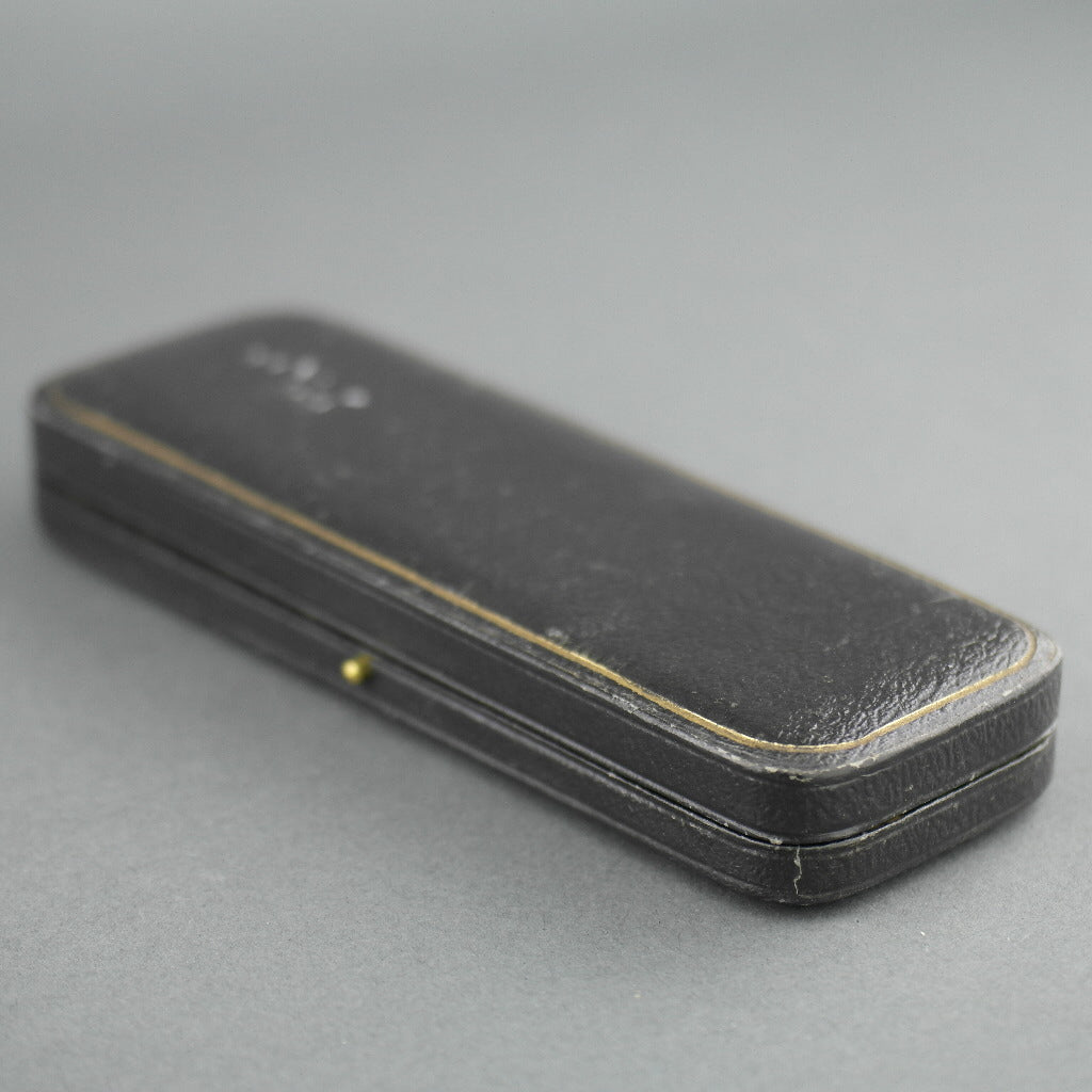 Caja antigua para cuchara Imperio Británico B. Barnett Ltd Londres