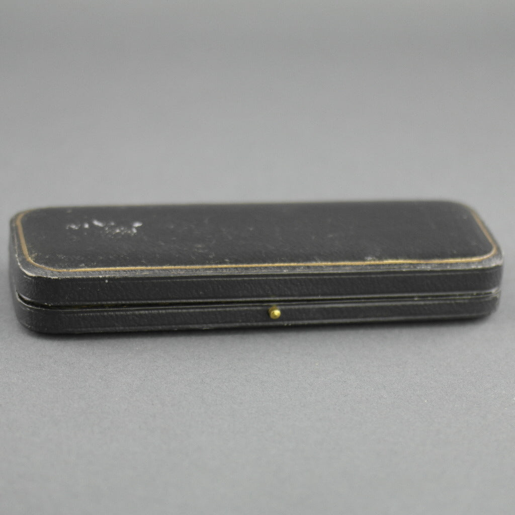 Caja antigua para cuchara Imperio Británico B. Barnett Ltd Londres