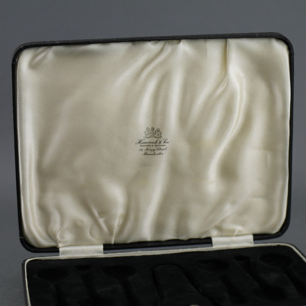 Antique box for spoons and tongs British Empire Hancock Manchester