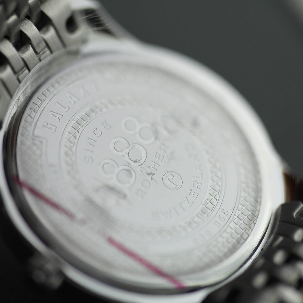 Roamer Galaxy Swiss Ladies wrist watch with nacre dial Sapphire crystal