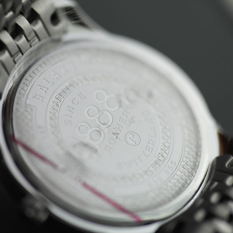 Roamer Galaxy Swiss Ladies wrist watch with nacre dial Sapphire crystal