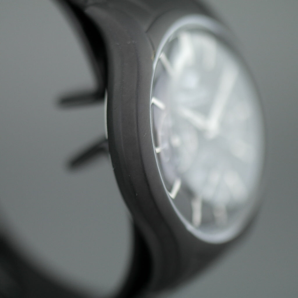 Beverly Hills Polo Club Reloj de pulsera cronógrafo negro de estilo icónico con pulsera