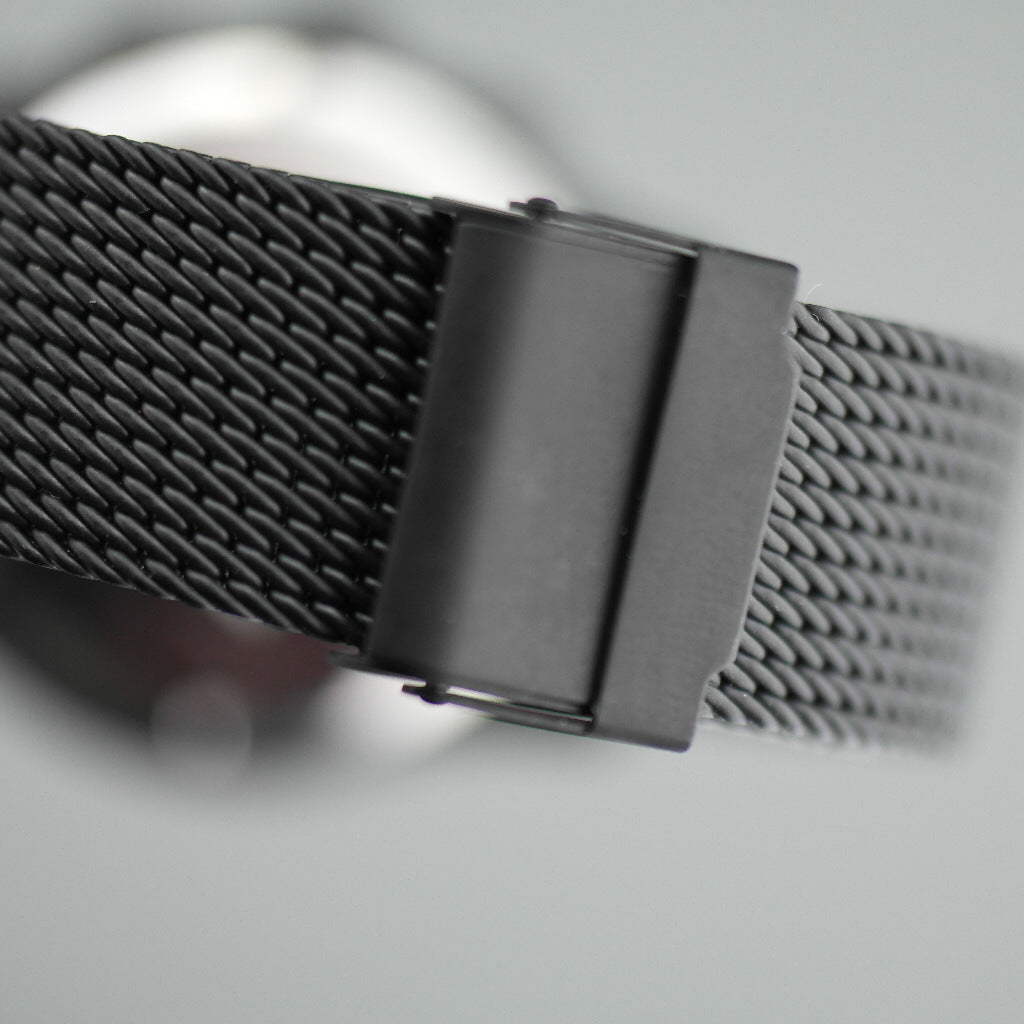 Beverly Hills Polo Club Reloj de pulsera cronógrafo negro de estilo icónico con pulsera