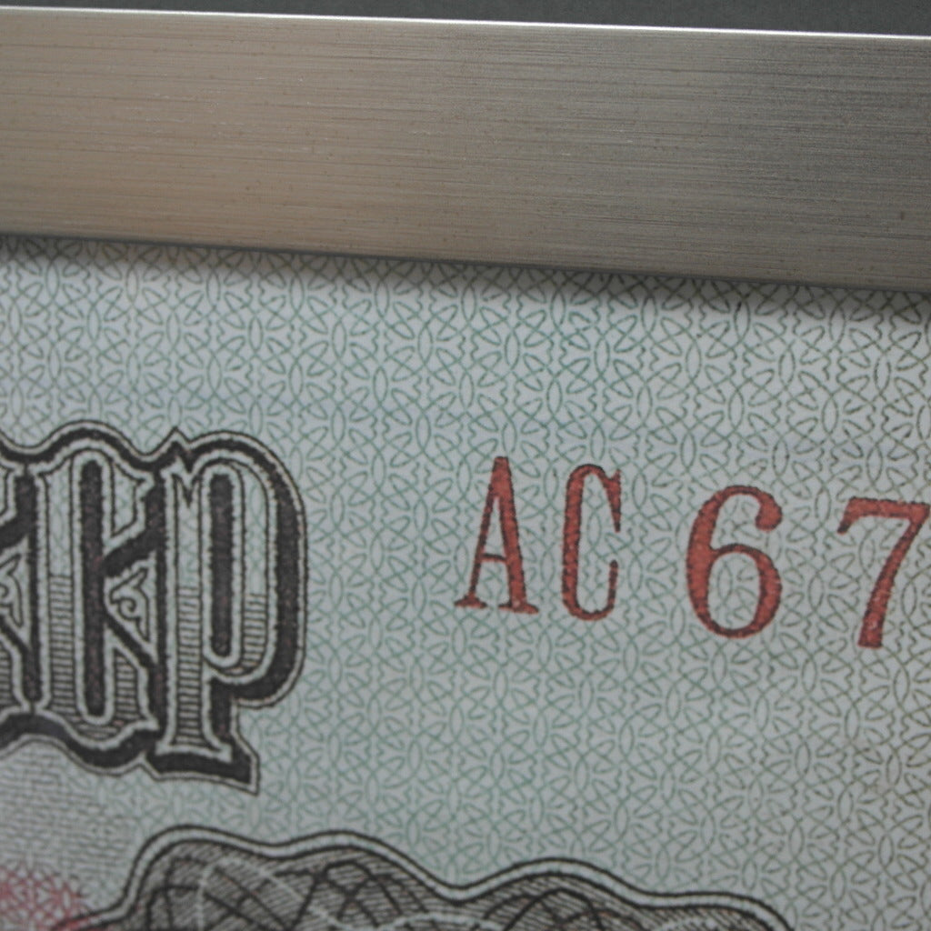 Huge 100 rubles note poster USSR 50x100 printed in Germany