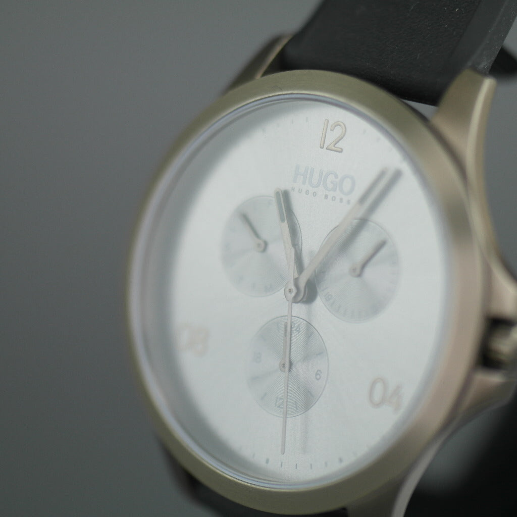 Hugo Boss Risk reloj de pulsera deportivo totalmente gris con correa de silicona