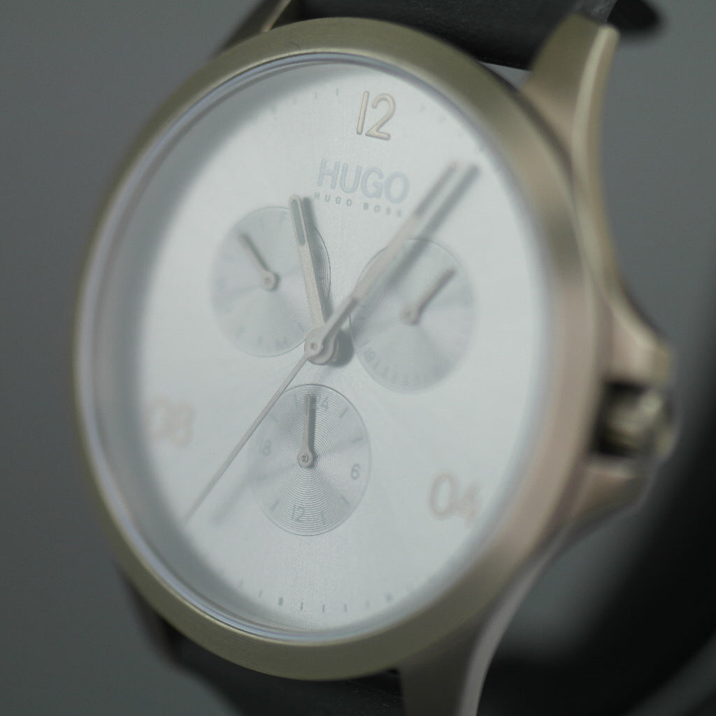 Hugo Boss Risk reloj de pulsera deportivo totalmente gris con correa de silicona