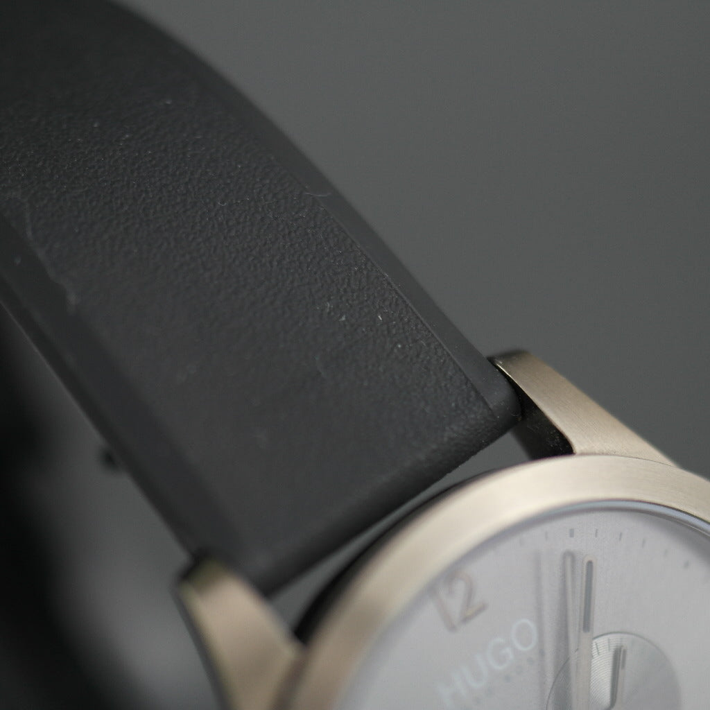 Hugo Boss Risk reloj de pulsera deportivo totalmente gris con correa de silicona