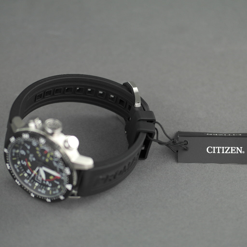 Citizen Promaster Altichron Herrenarmbanduhr mit Silikonarmband
