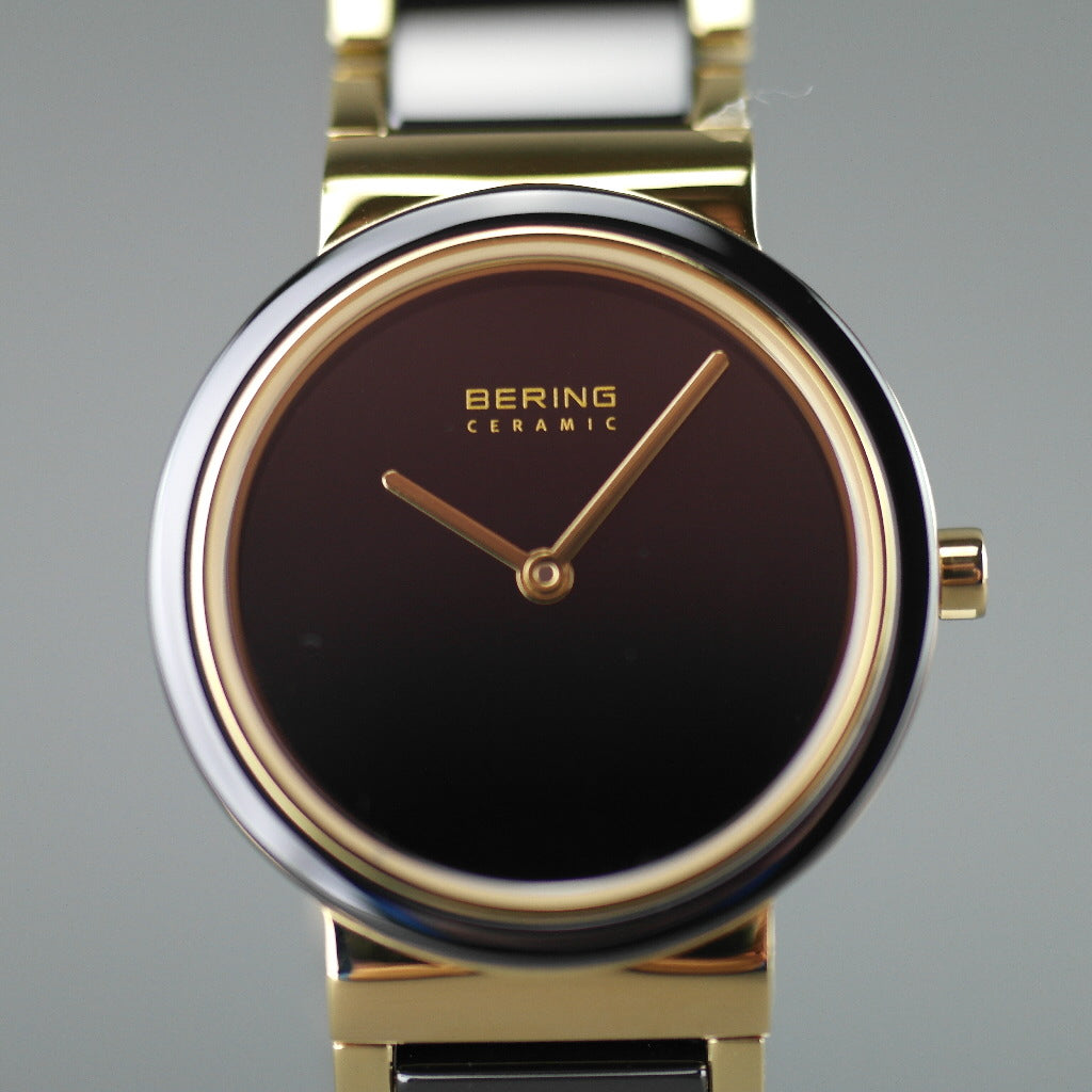 BERING Reloj Analógico de Cuarzo para Mujer con Correa en Acero Inoxidable