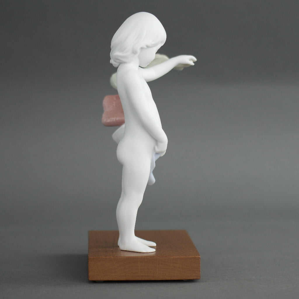 Banderas de oración tibetanas Lladró de Daisa / Figura de porcelana Daisy Collection