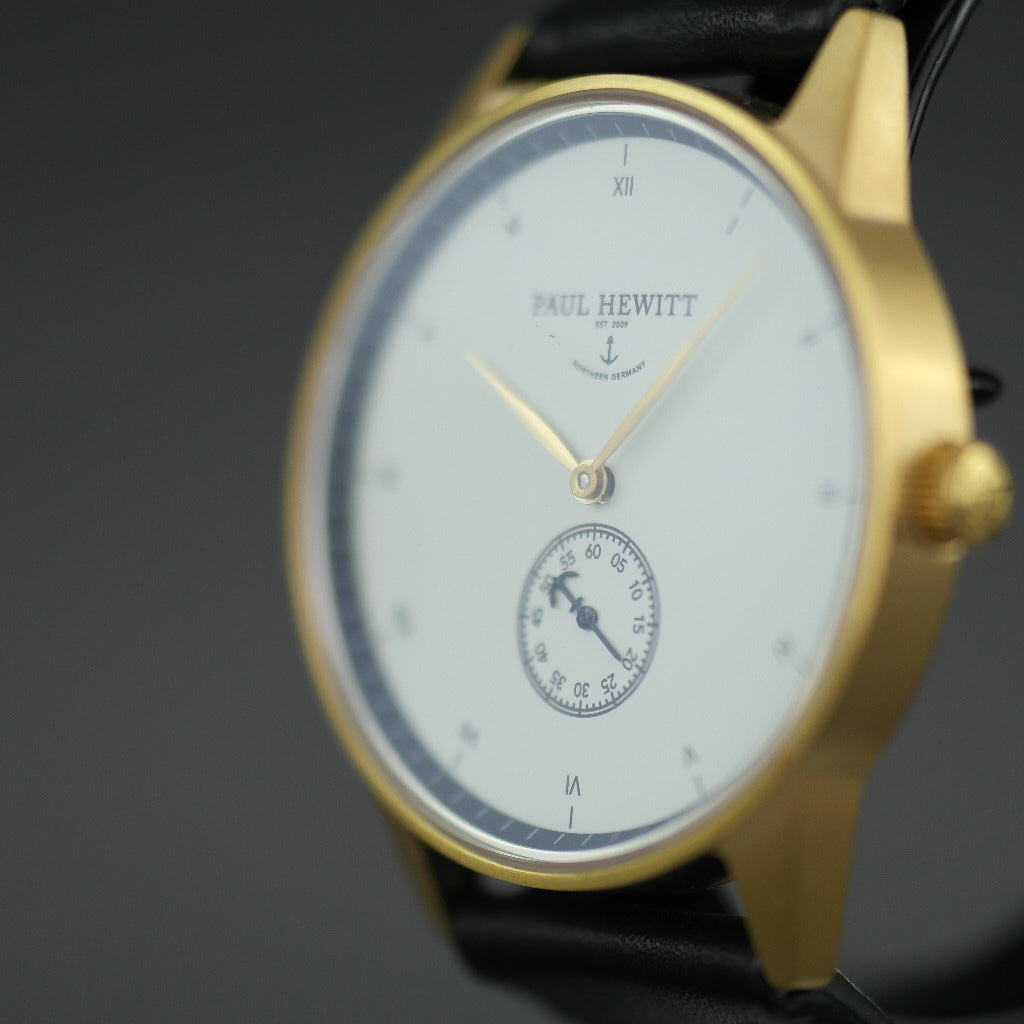 Paul Hewitt Signature Line watch Nautical Gold Mark I White