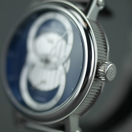 Reloj de pulsera automático de 20 joyas de Constantin Weisz Gent con pulsera milanesa