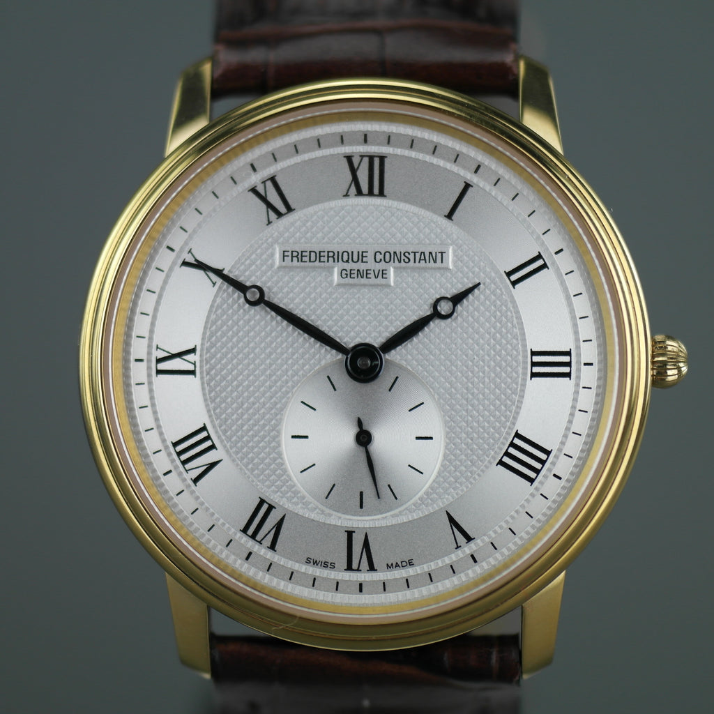 Frederique Constant Gold plated Slimline wrist watch