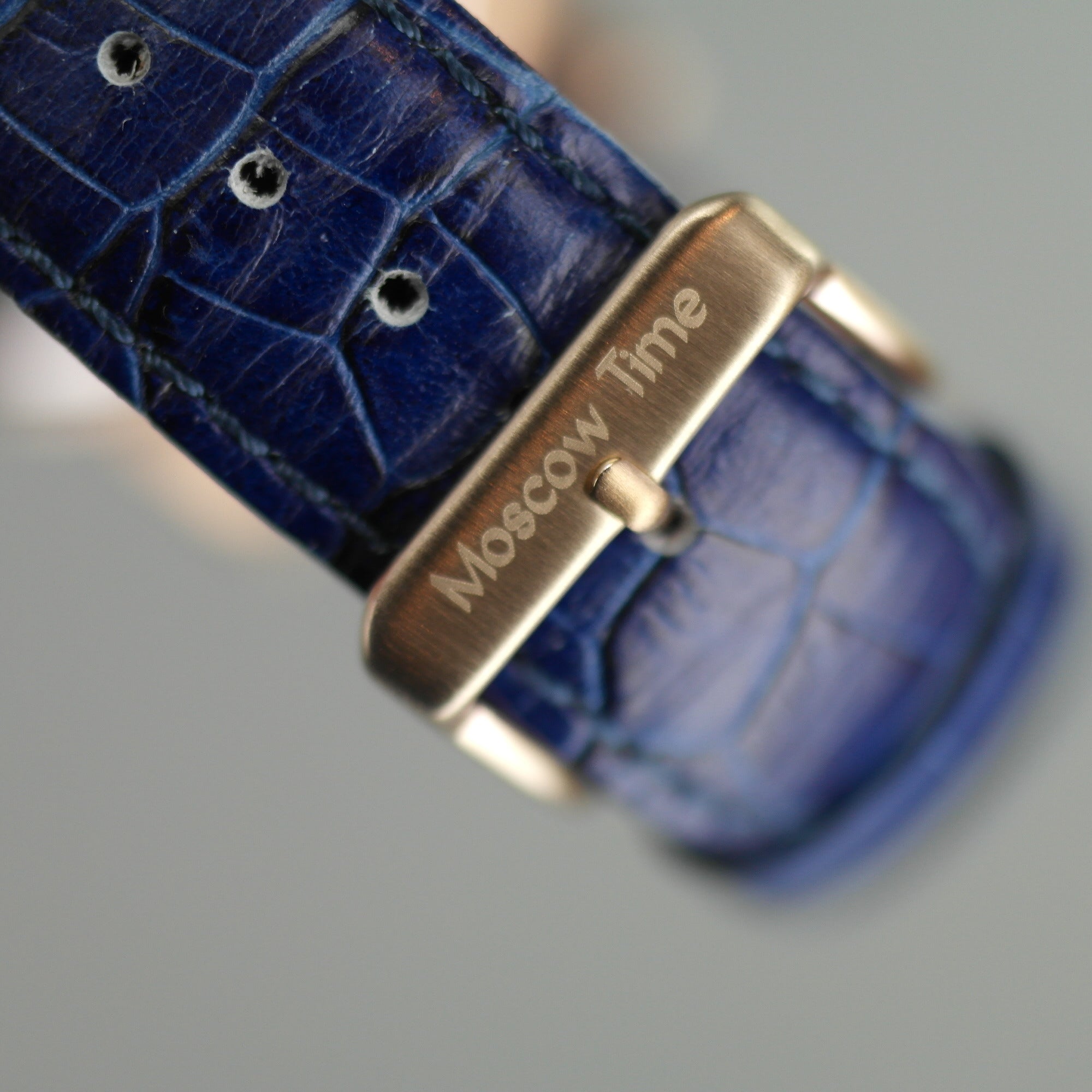 Moscow Time a World Timer Automatic wristwatch with blue dial