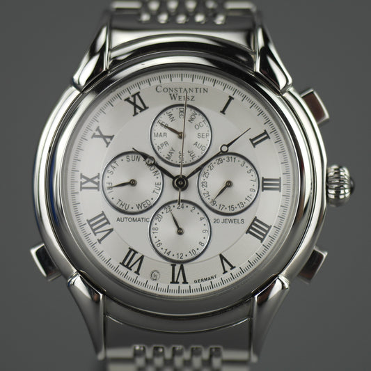 Constantin Weisz Classic Automatic 20 jewels wrist watch with bracelet