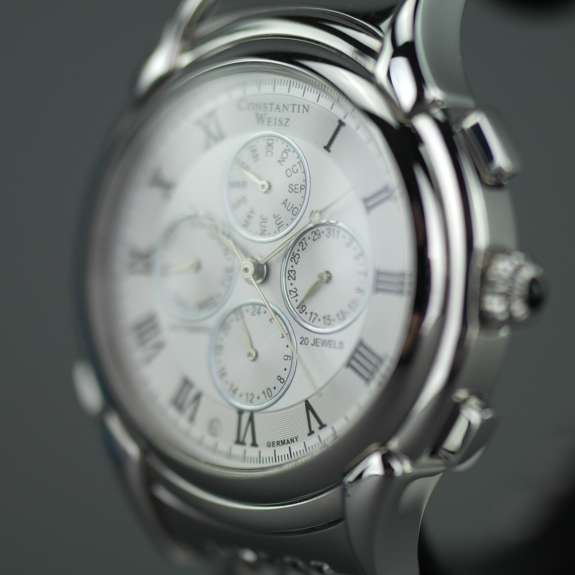 Constantin Weisz Classic Automatik-Armbanduhr mit 20 Steinen und Armband