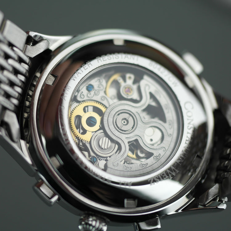 Constantin Weisz Classic Automatik-Armbanduhr mit 20 Steinen und Armband
