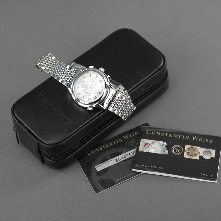 Constantin Weisz Classic Automatik-Armbanduhr mit 20 Steinen und Armband
