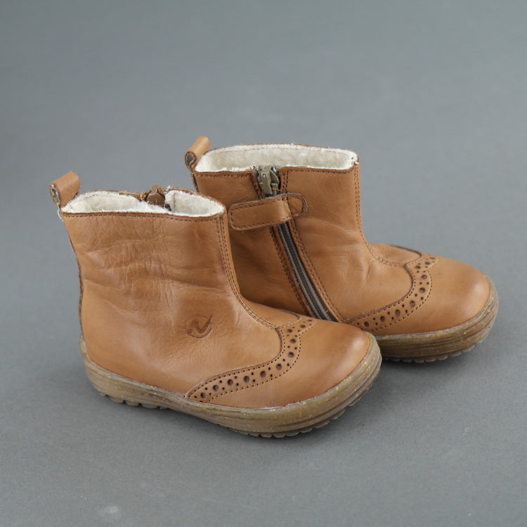 Naturino baby genuine leather boots 4.5 UK or 21 size EU or 12.7cm Length