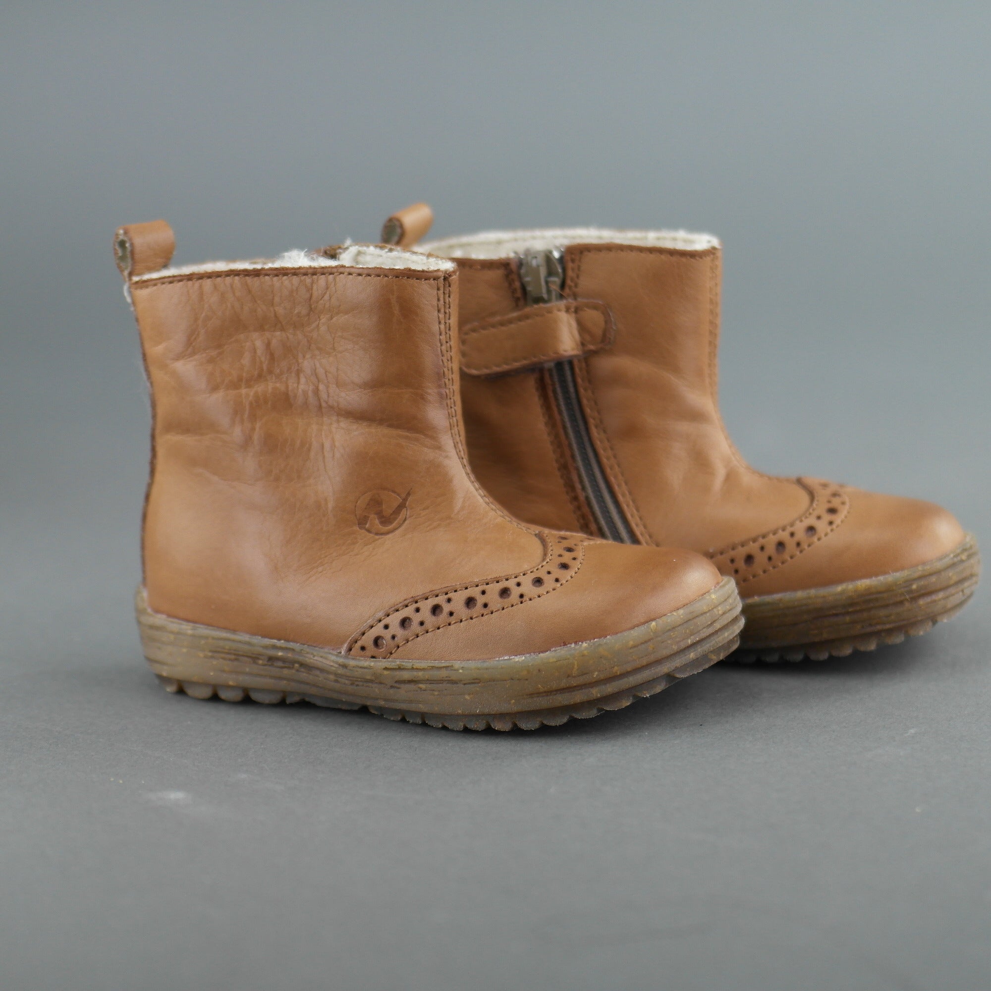 Naturino baby genuine leather boots 4.5 UK or 21 size EU or 12.7cm Length