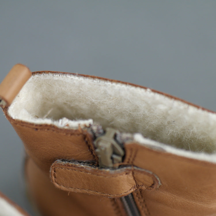 Naturino Babystiefel aus echtem Leder, Größe 4,5 UK oder Größe 21 EU oder 12,7 cm Länge