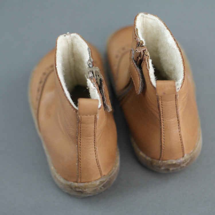 Naturino Babystiefel aus echtem Leder, Größe 4,5 UK oder Größe 21 EU oder 12,7 cm Länge