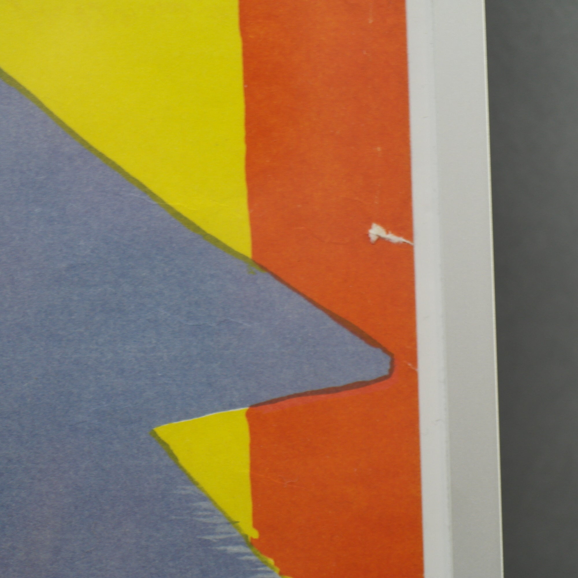 Original 1968 motivation poster Solidarity Peace Friendship by Ostrovsky